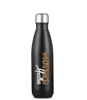 Mother Hustler 17oz Water Bottle Black