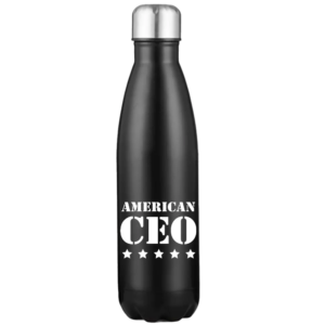 Five Star American CEO 17oz Stainless Steel Water Bottle