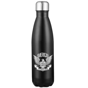 American CEO Patriotic Eagle 17oz Stainless Steel Water Bottle