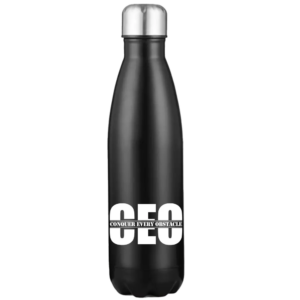 Conquer Every Obstacle Ceo 17oz Stainless Steel Water Bottle