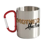 Mother Hustler Special Edition Stainless Steel Double Wall Carabiner Mug 10oz