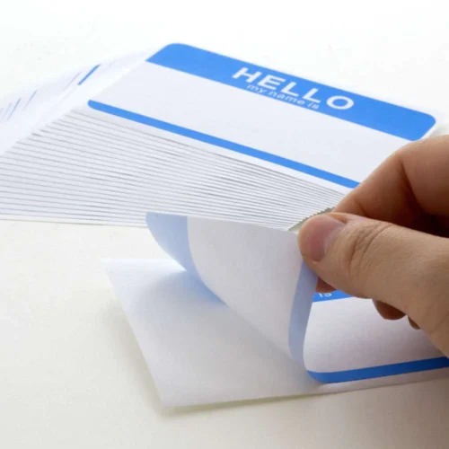 Name Badge Label "HELLO my name is" (25/Pack)