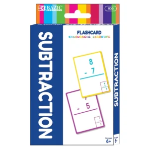 Flash Cards Subtraction (36/Pack)