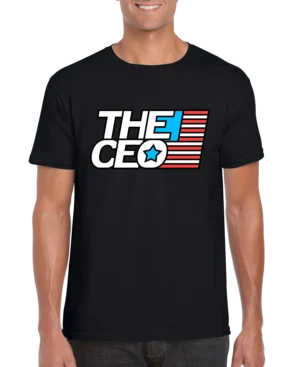 American Flag The CEO Men's T-shirt