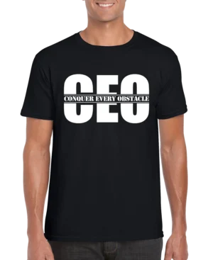 Conquer Every Obstacle CEO Men's T-shirt