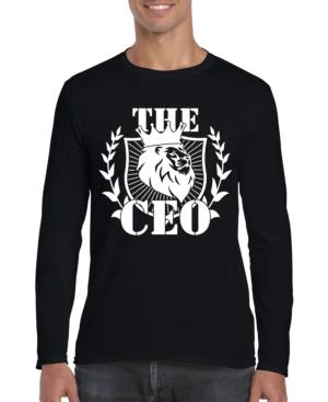 The CEO Lion Men's Long Sleeve Shirt