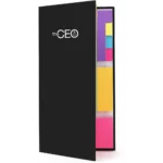 CEO100 The CEO Sticky Notes Binder Set