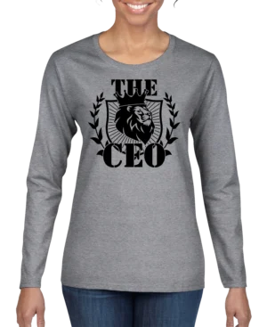 The CEO Lion Women's Long Sleeve Shirt