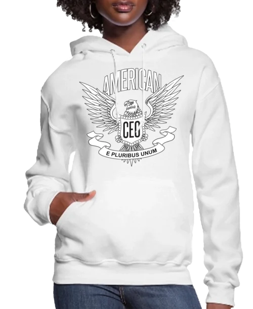 American CEO Patriotic Eagle Women’s Hoodie