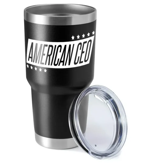 Ten Star American CEO 30oz Insulated Vacuum Sealed Tumbler