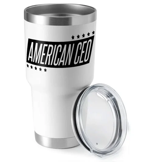 Ten Star American CEO 30oz Insulated Vacuum Sealed Tumbler