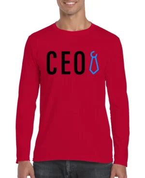 CEO Men's Long Sleeve Shirt