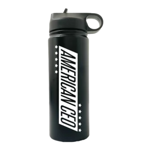 10 Star American CEO 20oz Sport Water Bottle