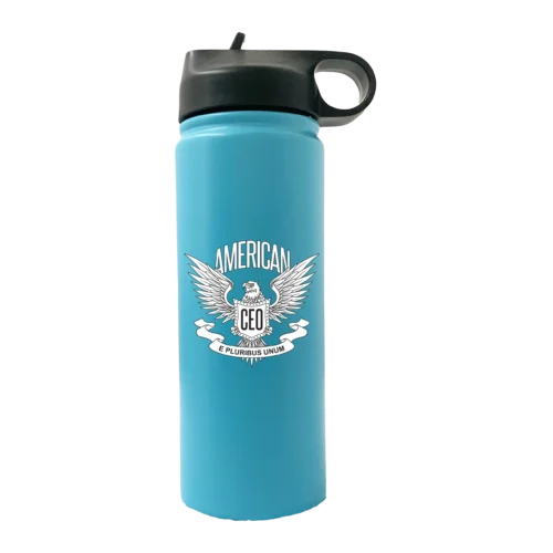 American CEO Patriotic Eagle 20oz Sport Water Bottle