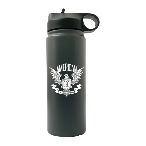 American CEO Patriotic Eagle 20oz Sport Water Bottle