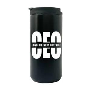 Conquer Every Obstacle 14oz Coffee Tumbler