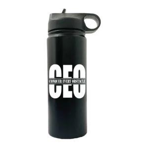 Conquer Every Obstacle 20oz Sport Water Bottle