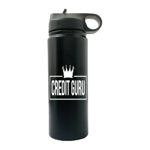 Credit Guru Crown 20oz Sport Water Bottle