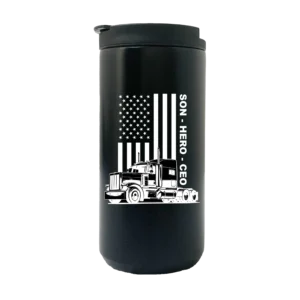 USA Trucker, Son, Hero, CEO 14oz Coffee Tumbler