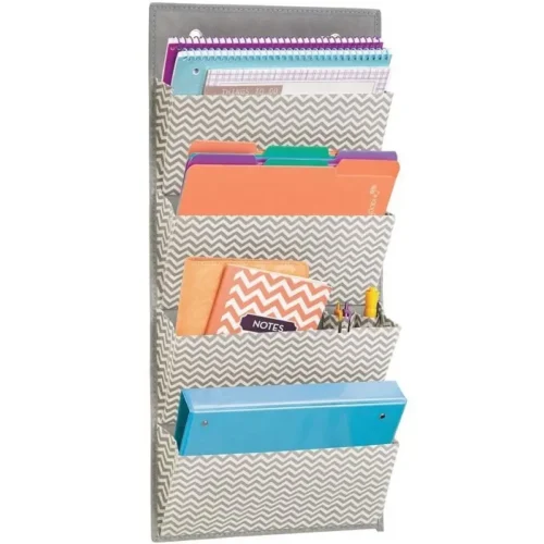 Hanging Storage Organizer with 4 Large Pockets