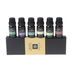 Therapeutic Grade 100% Pure Essential Oil Set of 6