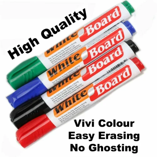 Set Of 4 Pieces Pen Dry Erasable Whiteboard Marker