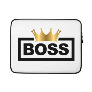 Boss Crown Water Resistant Laptop Sleeve – 15 Inch