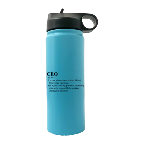 CEO Definition 20oz Sport Water Bottle