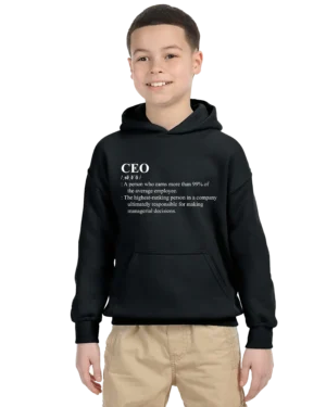 CEO Definition Unisex Youth Hoodie