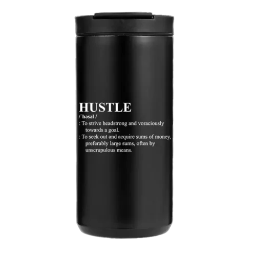 HUSTLE Definition 14oz Coffee Tumbler