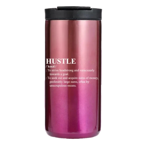 HUSTLE Definition 14oz Coffee Tumbler