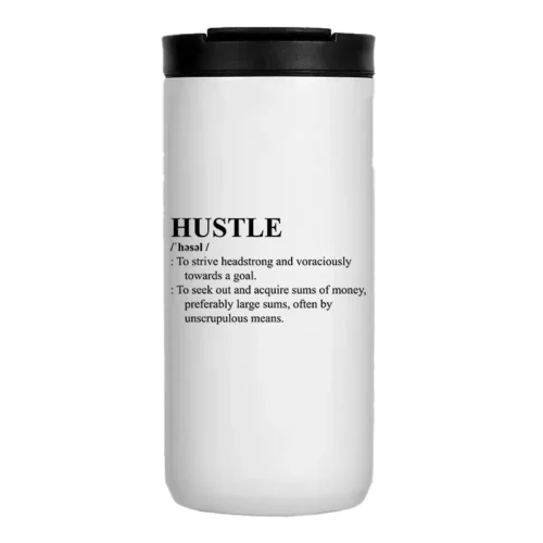 HUSTLE Definition 14oz Coffee Tumbler