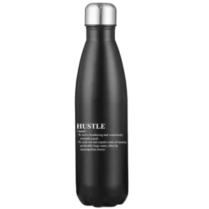 HUSTLE Definition 17oz Stainless Steel Water Bottle