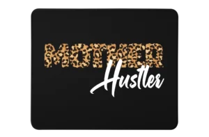 Mother Hustler Premium Rectangle Mouse Pad With Stitched Edges