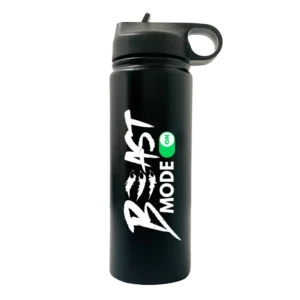 Beast Mode On 20oz Sport Water Bottle