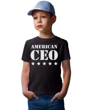 Five Star American CEO Unisex Youth T-Shirt