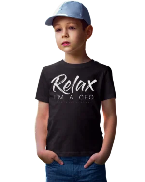 Relax Im A CEO Unisex Youth T-Shirt