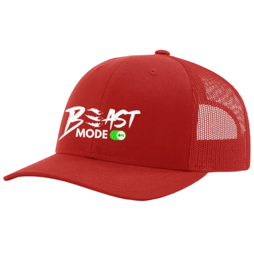 Beast Mode On Embroidered Hat