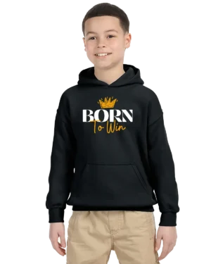 Born To Win Unisex Youth Hoodie