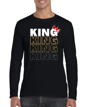 King Crown Men’s Long Sleeve Shirt