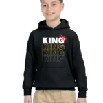 King Crown Unisex Youth Hoodie