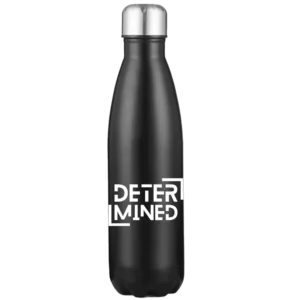 Determined 17oz Stainless Steel Water Bottle