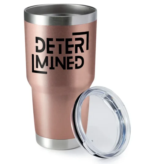 Determined 30oz Insulated Vacuum Sealed Tumbler