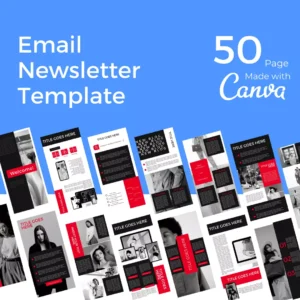 Downloadable 50 Pages Email Newsletter Template