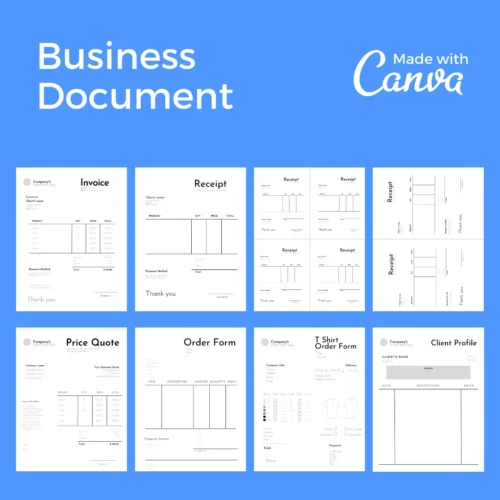 Downloadable Small Business 30 Pages Bundle