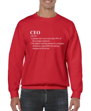 CEO Definition Men’s Sweatshirt