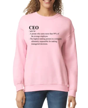 CEO Definition Women’s Sweatshirt