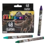 Jurassic World 48ct Crayons