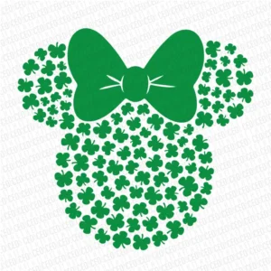 Minnie Clover St. Patty's - DTF Transfer