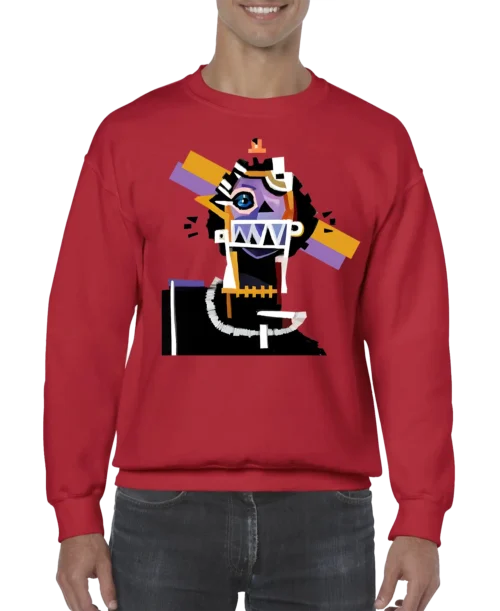 Neocubism Artwork Men’s Sweatshirt